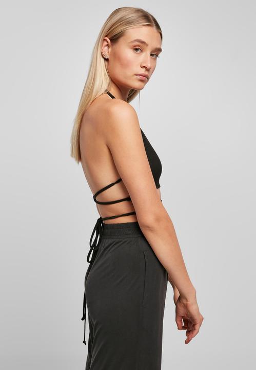 Actual product image Urban Classics Ladies Rib Trapeze Cropped Top - 16948 (M)