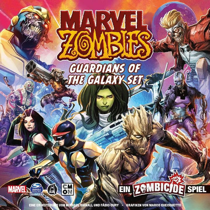 Actual product image Cmon CMND1251 - Marvel Zombies - Guardians of the Galaxy, board game, for 1-6 players, from 14 y. (EN) (German)