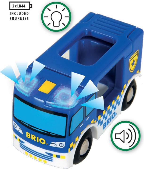 Actual product image Brio Police car