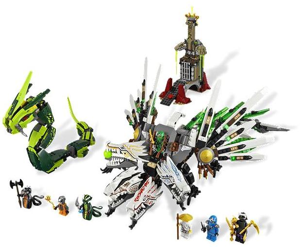 Image du produit LEGO Le combat des dragons (9450, LEGO Ninjago)