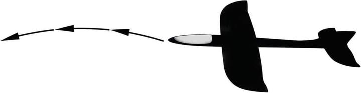 Actual product image Jamara Pilo XL foam glider EPP
