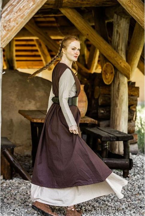 Produktbild Carbone Mittelalterliches Überkleid Gerda, dunkelbraun (S)