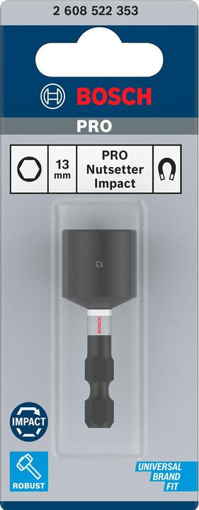 Produktbild Bosch Professional Zubehör PRO Nutsetter Impact, 13 x 50 mm (13 mm)