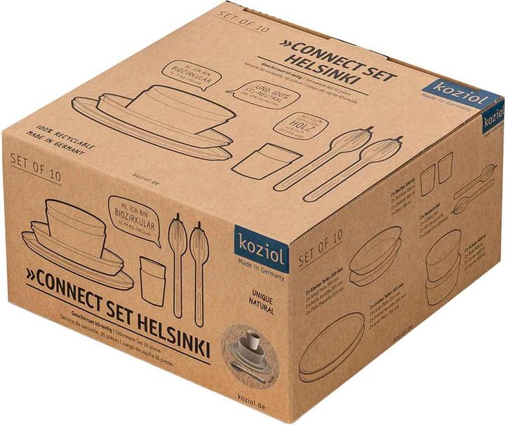 Produktbild Koziol Geschirrset 10tlg.sand (10 Stück)