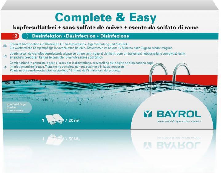 Bayrol Complete & Easy 4.48kg 16 sachets doubles UN3077
