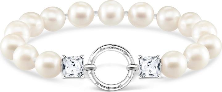 Thomas Sabo Armband Perlen silber (20 cm, 925er Silber)
