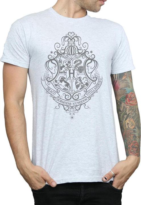 Produktbild Hogwarts Draco Dormiens Crest TShirt (L)