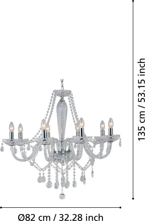 Actual product image EGLO Basilano 1 (82 cm)