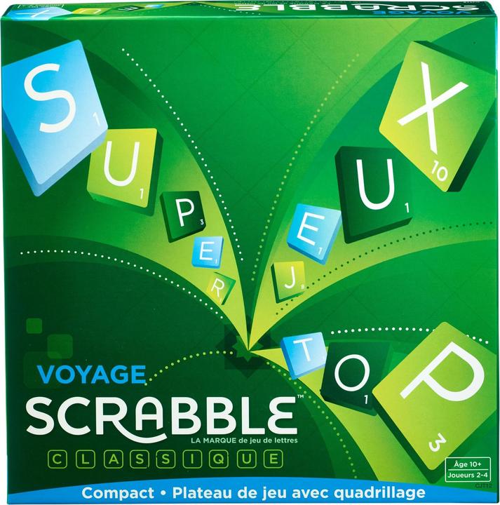 Mattel Games Scrabble Kompakt (Französisch)