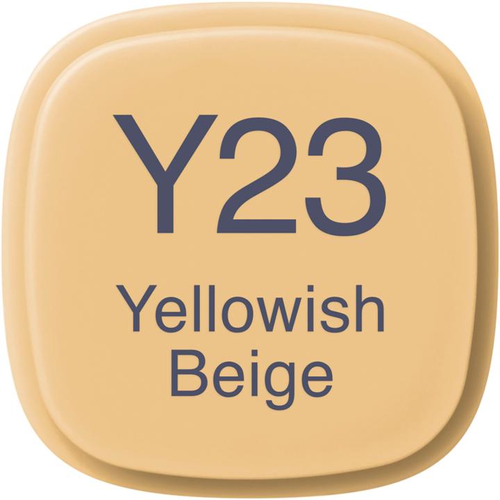 Actual product image Copic Graphic marker Classic type Y - 23 (Y23 - Yellowish Beige, 1 x)