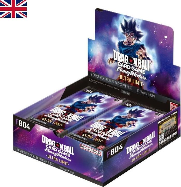 Produktbild Dragon Ball Fusion World 04 Booster Box FB04 EN (Englisch, Booster Display)
