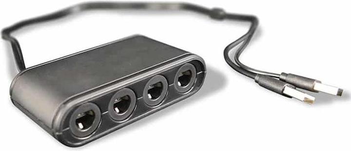Produktbild Steelplay GameCube Controller Adapter -neliporttinen adapteri, Switch (Switch)
