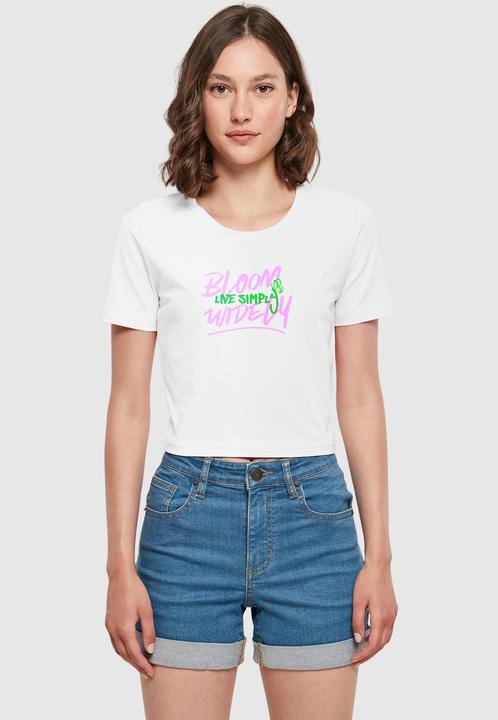 Image du produit Merchcode Ladies Bloom Widely Cropped Tee - 179711 (XS)
