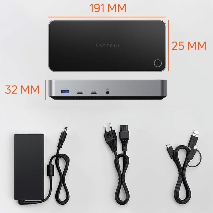 Produktbild Satechi ST-D4KTM-EU (USB-C, 11 Ports)