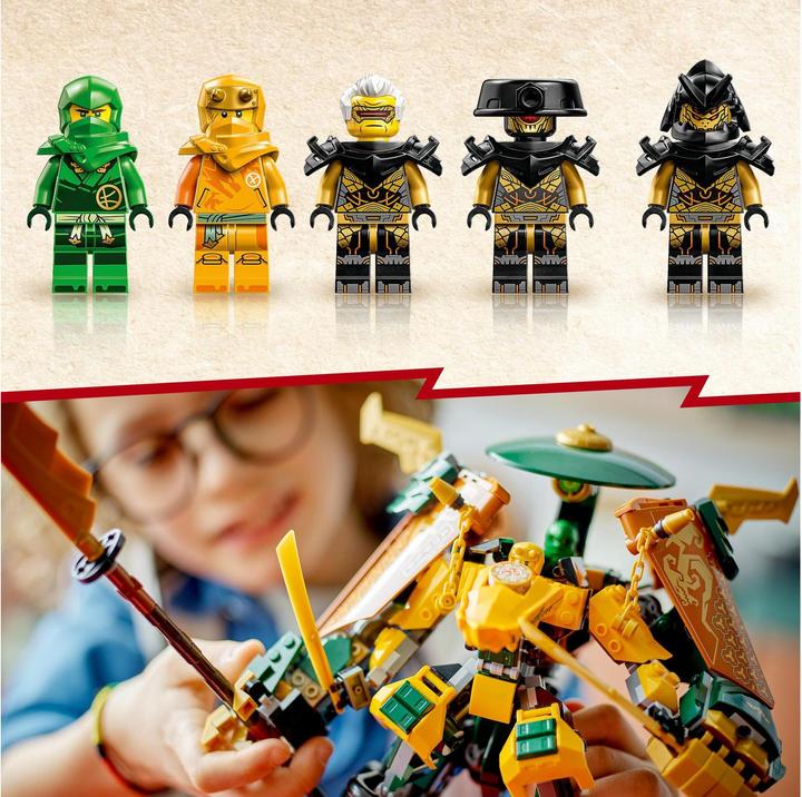 Immagine prodotto LEGO Mech da addestramento di Lloyd e Arin (71794, LEGO Ninjago)