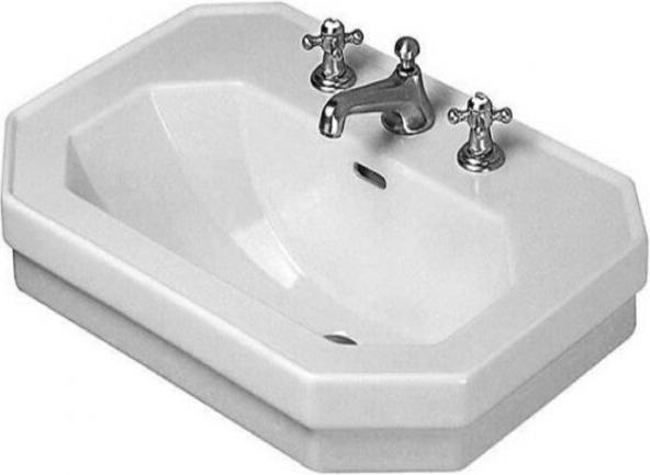 Image du produit Duravit Lavabo 1930 avec meuble vasque HLB 1 robinetterie 600x410mm blanc (410 mm, 600 mm)