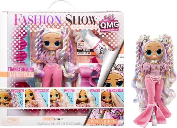 Immagine prodotto L.O.L. Surprise! Edizione OMG Fashion Show Hair - Twist Queen