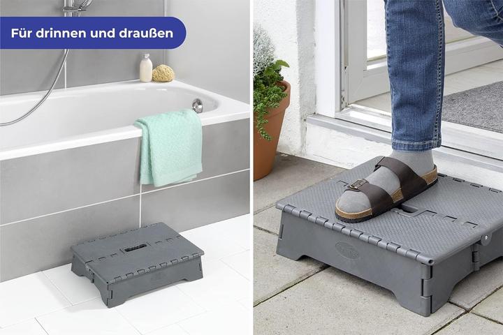 Produktbild Wenko Klapp-Trittstufe (Klapptritt, 28 cm)