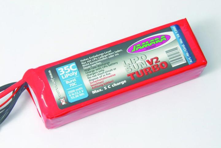 Jamara Battery pack LipoSun V2 Turbo (22.20 V, 2500 mAh)