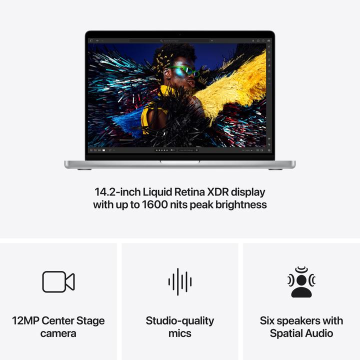 Immagine prodotto Apple MacBook Pro 14 - 2024 (14.20", M4 Max, 64 GB, 4000 GB, DE)