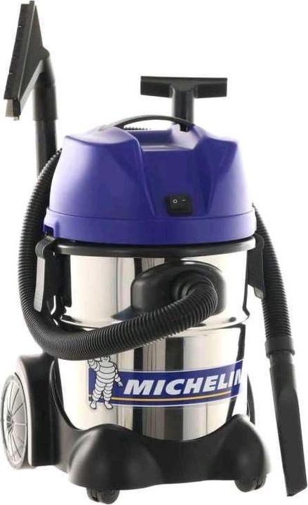 Michelin VCX 241250 INOX Aspiratore di polvere e liquidiRealizzato in acciaio inox (Aspirapolvere a umido e a secco)