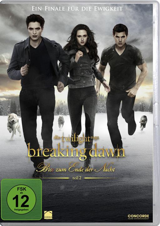 Produktbild Breaking Dawn - Bis(s) zum Ende der Nacht 2 (DVD, 2012, Deutsch, Englisch)