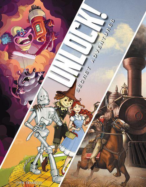 Actual product image Enigma Unlock! 3 - Secret Adventures (English) (AMDUNLOCK03) (English)