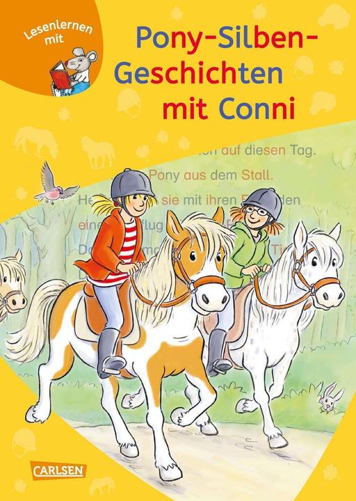Actual product image LESEMAUS zum Lesenlernen Sammelbände: Pony-Silben-Geschichten mit Conni (German, Liane Tailor, Herdis Albrecht, Julia Boehme, 2024)