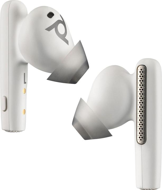 Actual product image Poly Voyager Free 60 UC White Sand Earbuds (ANC, 24 h, Wireless)