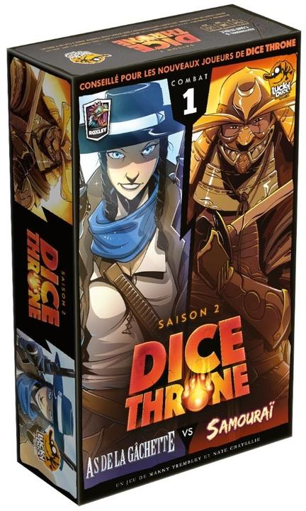 Actual product image Dice Throne S2 - As de la Gachette VS Samourai (French)