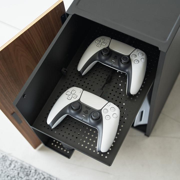 Image du produit Yamazaki Spielekonsolen-Organizer TOWER