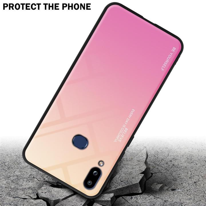 Productafbeelding Cadorabo TPU 2 kleuren glasdekking (Samsung Galaxy A10s, Samsung Galaxy M01s)