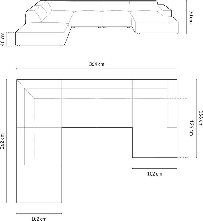 Produktbild Micadoni Jodie (Wohnlandschaft)