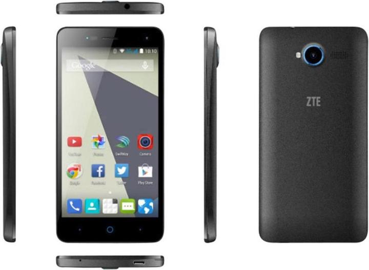 Actual product image ZTE Blade A452 (8 GB, Black, 5", Hybrid Dual SIM, 13 Mpx, 4G)