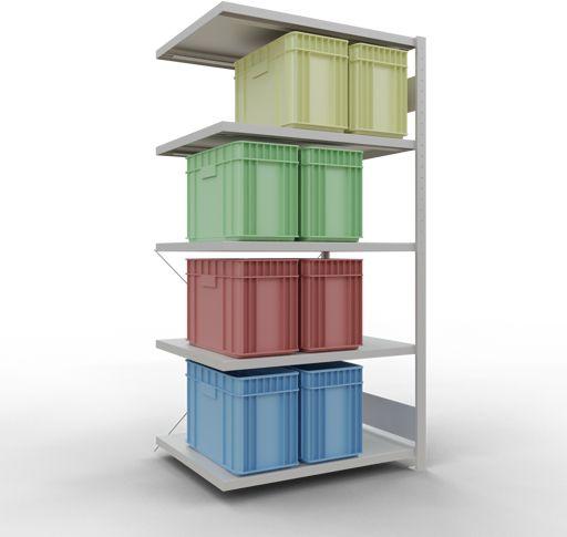 Actual product image Schulte Lagertechnik MULTIplus250 boltless bay system with cross brace