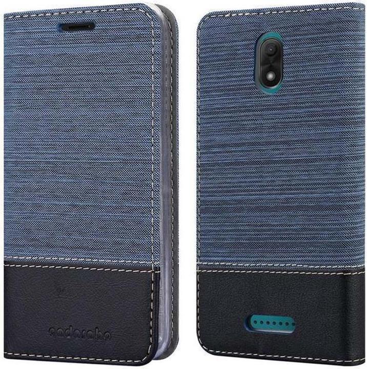 Produktbild Cadorabo Book Jeans Optik Cover (Wiko Jerry 3)