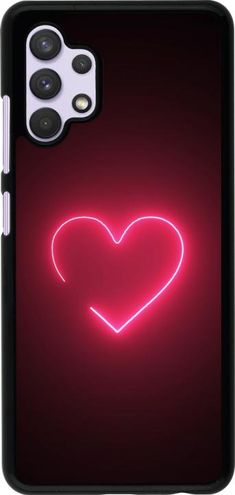 Produktbild PhoneLook Hülle Valentine 2023 single neon heart (Samsung Galaxy A32)