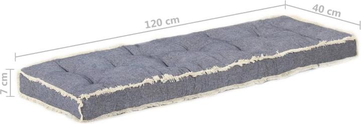 Actual product image VidaXL Bolton (120 x 40 x 7 cm)