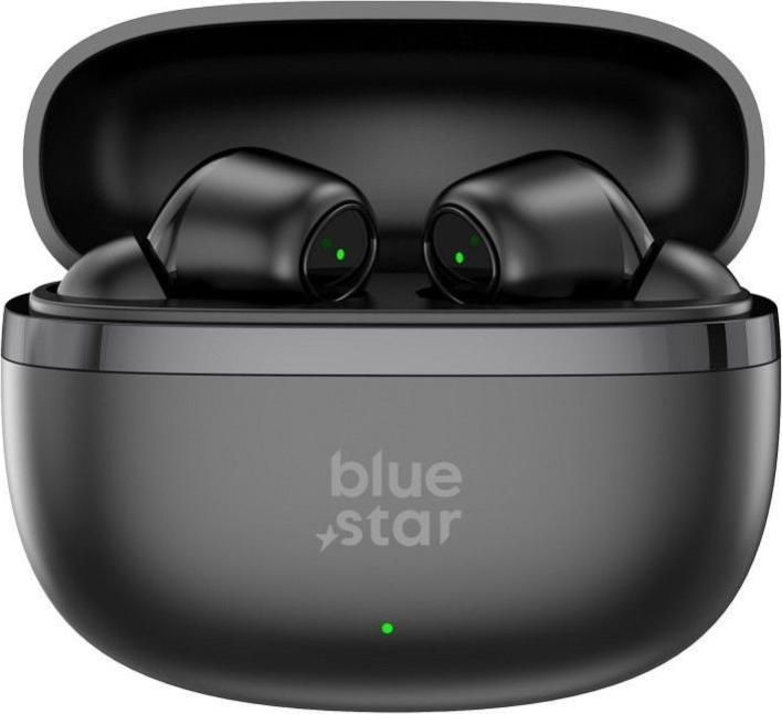 Actual product image Wired headphones Blue Star BLUE STAR wireless earphones bluetooth TWS ENC + ANC AC20E black (DNC, ANC, 5.50 h, Wireless)