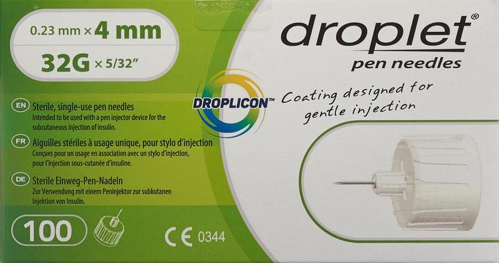 Image du produit Droplet Aiguilles de stylo 4mm 100 pcs (Aiguilles de stylo + aiguilles jetables)