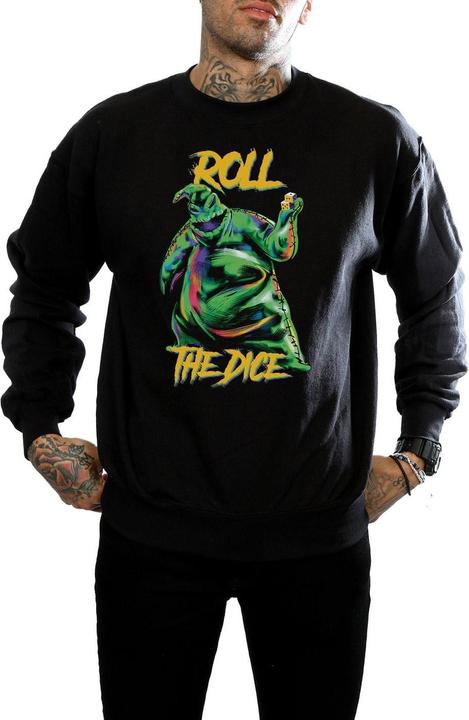 Immagine prodotto Disney Nightmare Before Christmas Oogie Boogie Dice Felpa Uomo (XL)