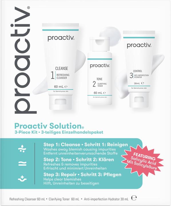 Produktbild Proactiv Solution 30 Tage Kit 150 ml (Reinigungstücher, 150 ml)