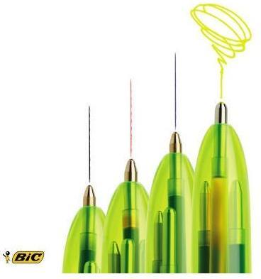 Image du produit Bic 4 Couleurs Fluo (Multicolore, 1 x)
