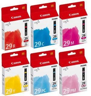 Image du produit Canon Pgi-29 (M, C, PC, PM, R, Y)
