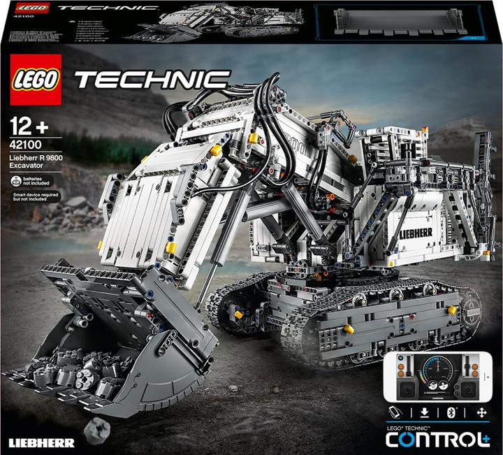 LEGO Liebherr Bagger R 9800 (42100, LEGO Technic)