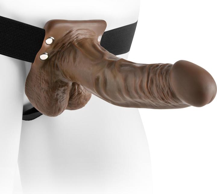 Actual product image Pipedream Hollow Strap-on with Balls