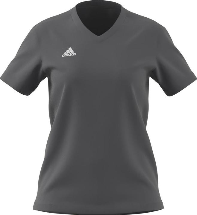 Produktbild adidas Damen T-Shirt Entrada 22 Jersey grau HC0439 (2XS) (XXS)