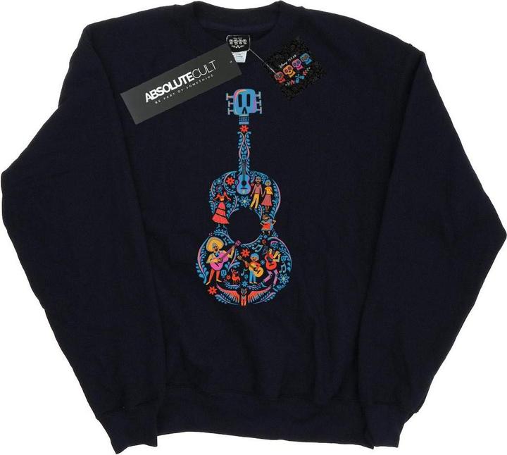 Immagine prodotto Disney Coco Guitar Pattern Felpa Donna (M)