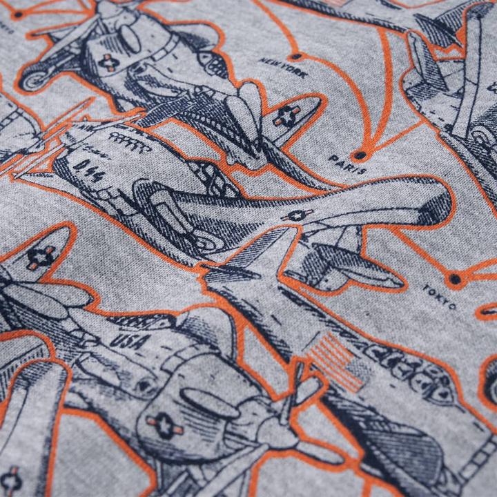 Actual product image VidaXL Children's sweatshirt grey melange 140,Material: 85 % cotton (140)