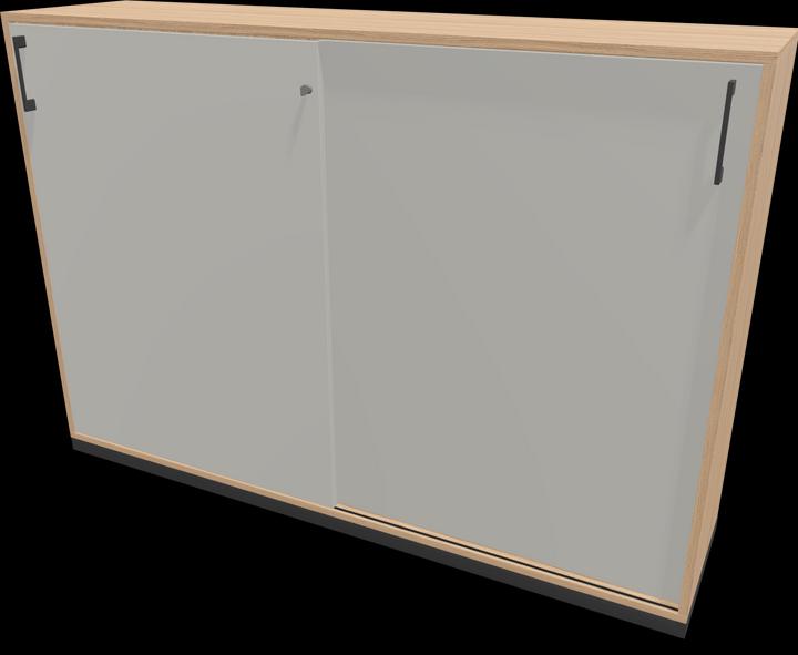 Pearl grey, Dark grey, Amber oak decor with structure